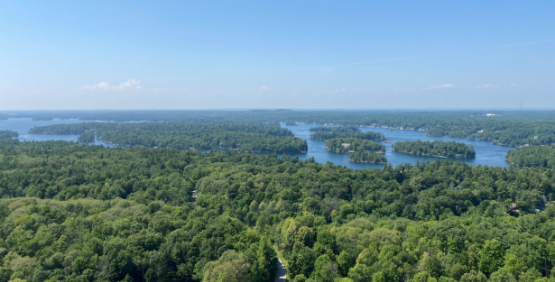 Breathtaking Views at The 1000 Islands Tower